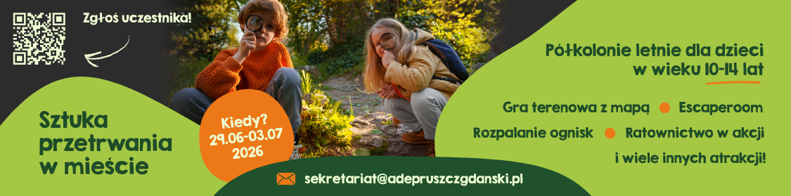 półkolonie slider QR
